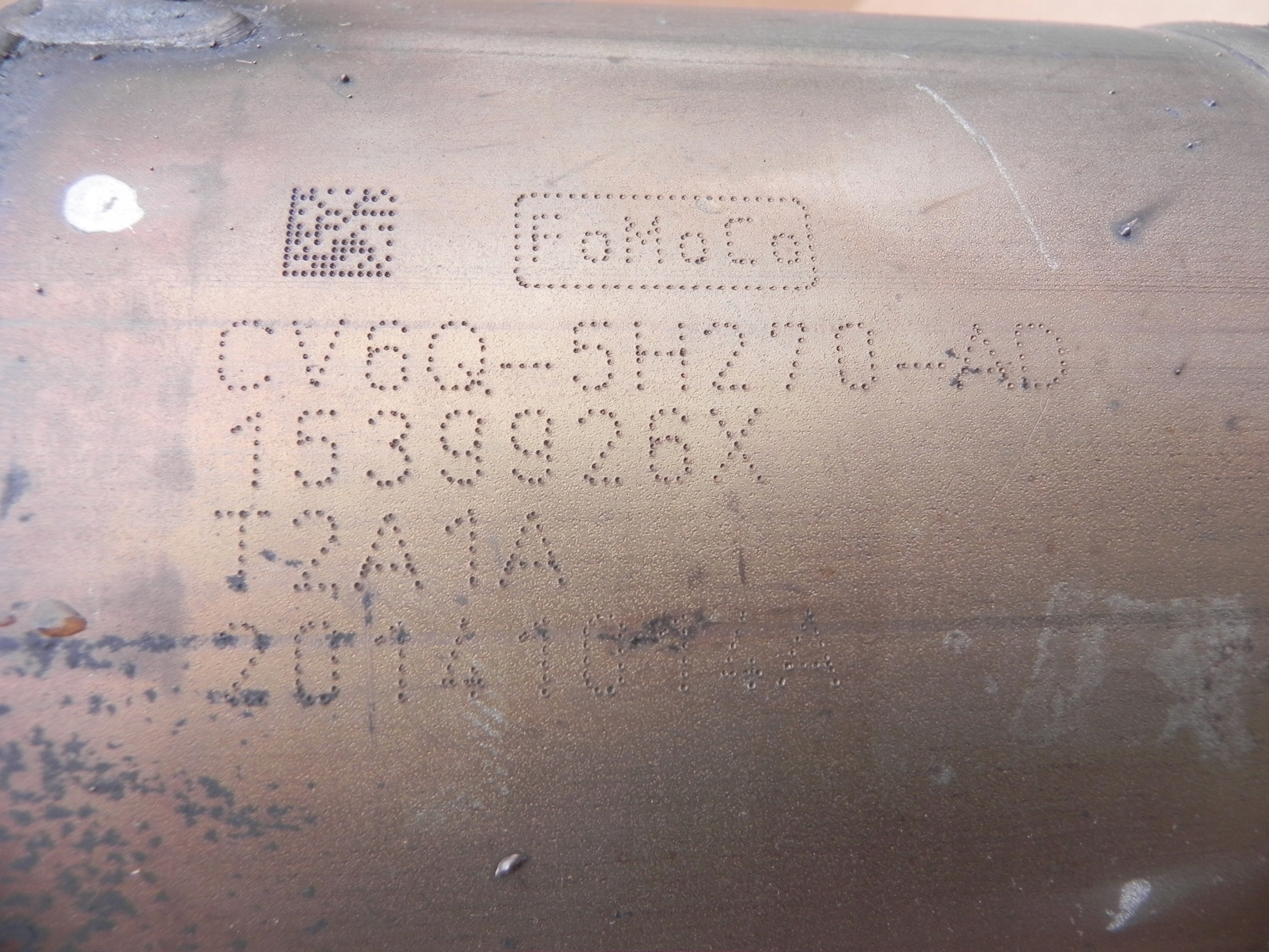 FORD MONDEO MK5 1.6 катализатор DPF FAP CV6Q-5H270-AD