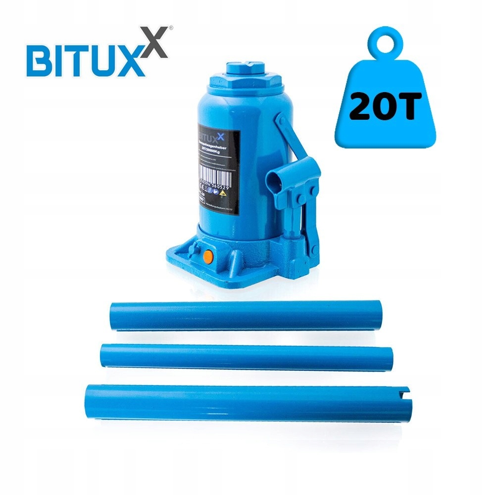 Hydraulický zdvihák 20T s stĺpikom Bituxx do auta