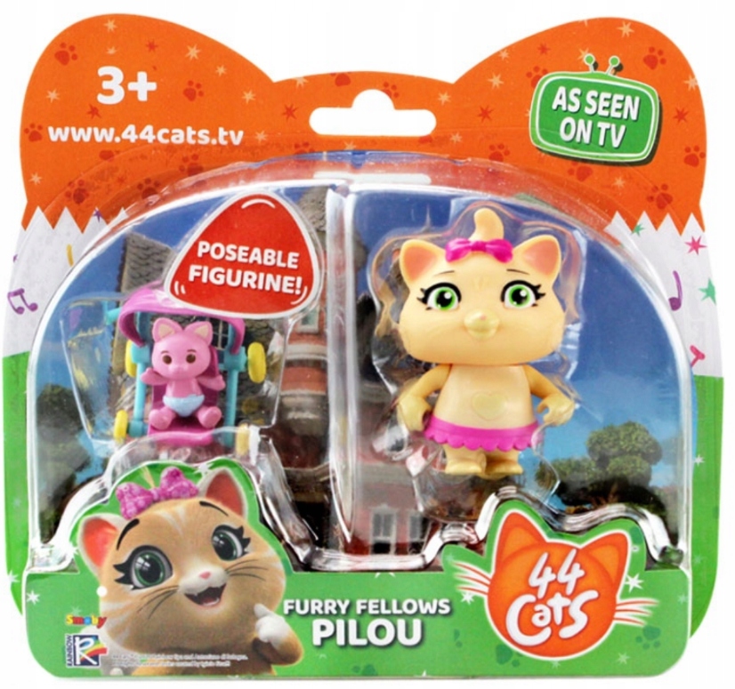 

44 Koty figurka z akcesoriami kotek Pilou 80151