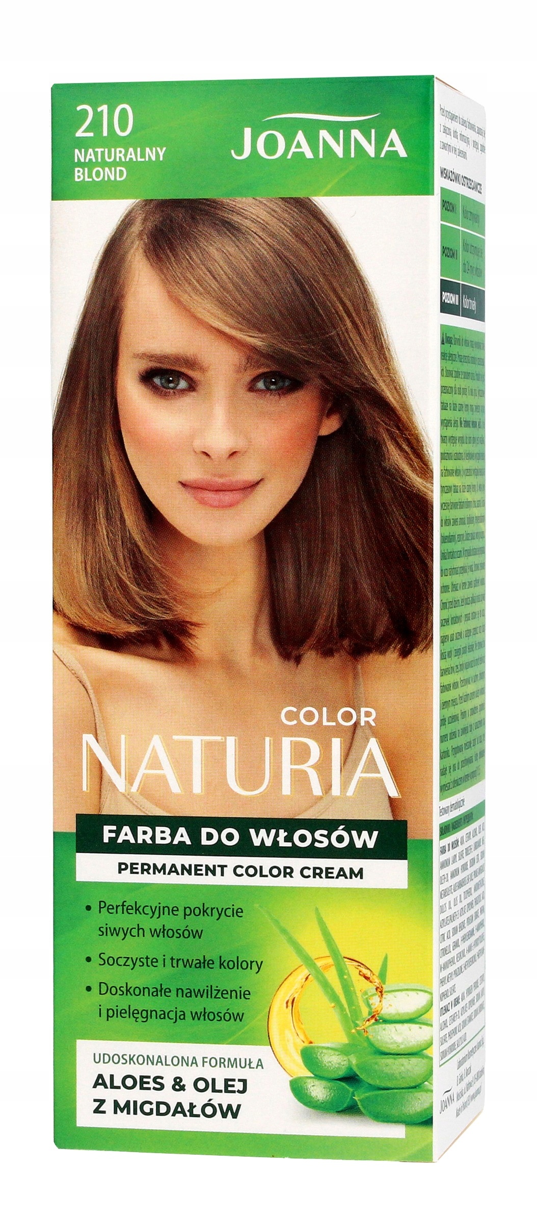 

Joanna Naturia Farba do włosów 210 Naturalny Blond