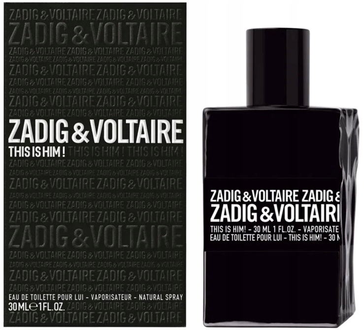 Zadig & Voltaire This is Him! toaletní voda pro muže 30 ml