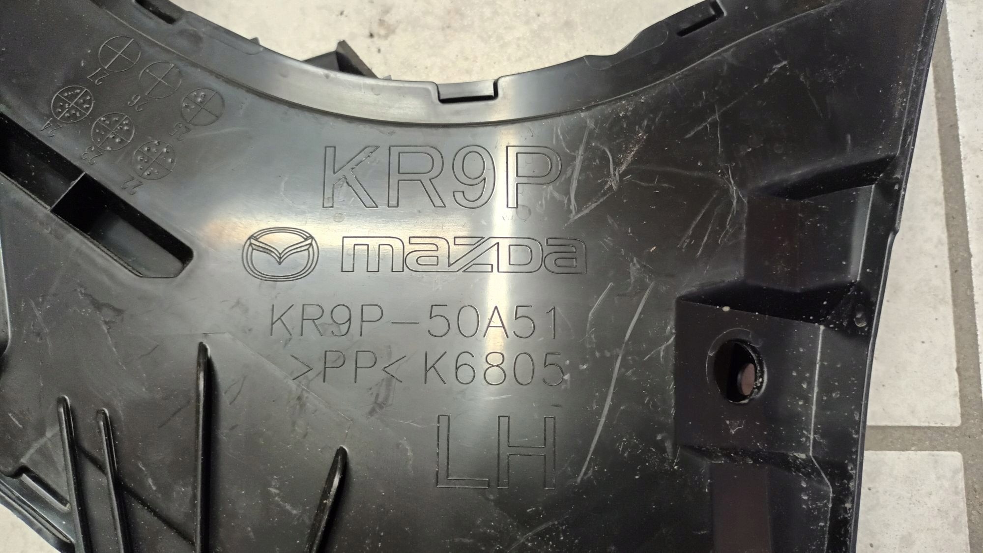 links luftansaugkanal MAZDA CX60 2022->