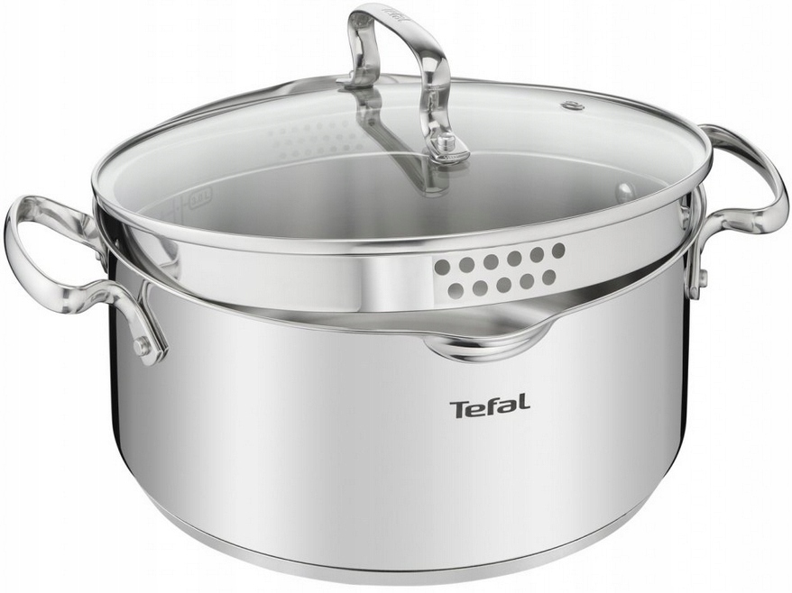 Garnek Tefal Duetto+ 20CM 2,9L Srebrny Indukcja
