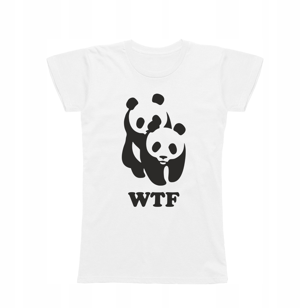 

XL - Koszulka T-shirt Wtf Wwf Parodia Panda Wwe