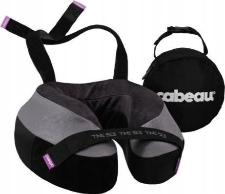 Poduszka podróżna na szyję Cabeau TNE-S3 Berlin Black Gray