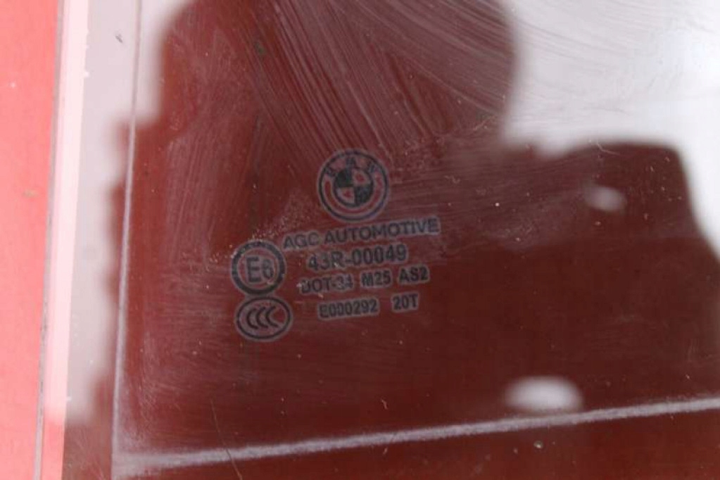 window side left rear part rear BMW F10 09-13