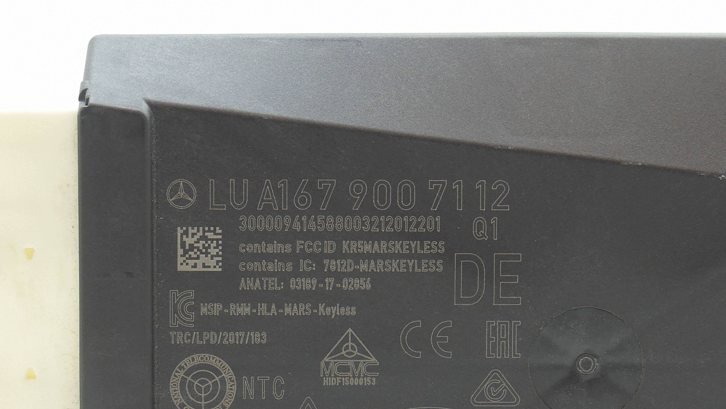 modulo STERWNIK KEYLESS MERCEDES A W177 CLA W118 A1679007112