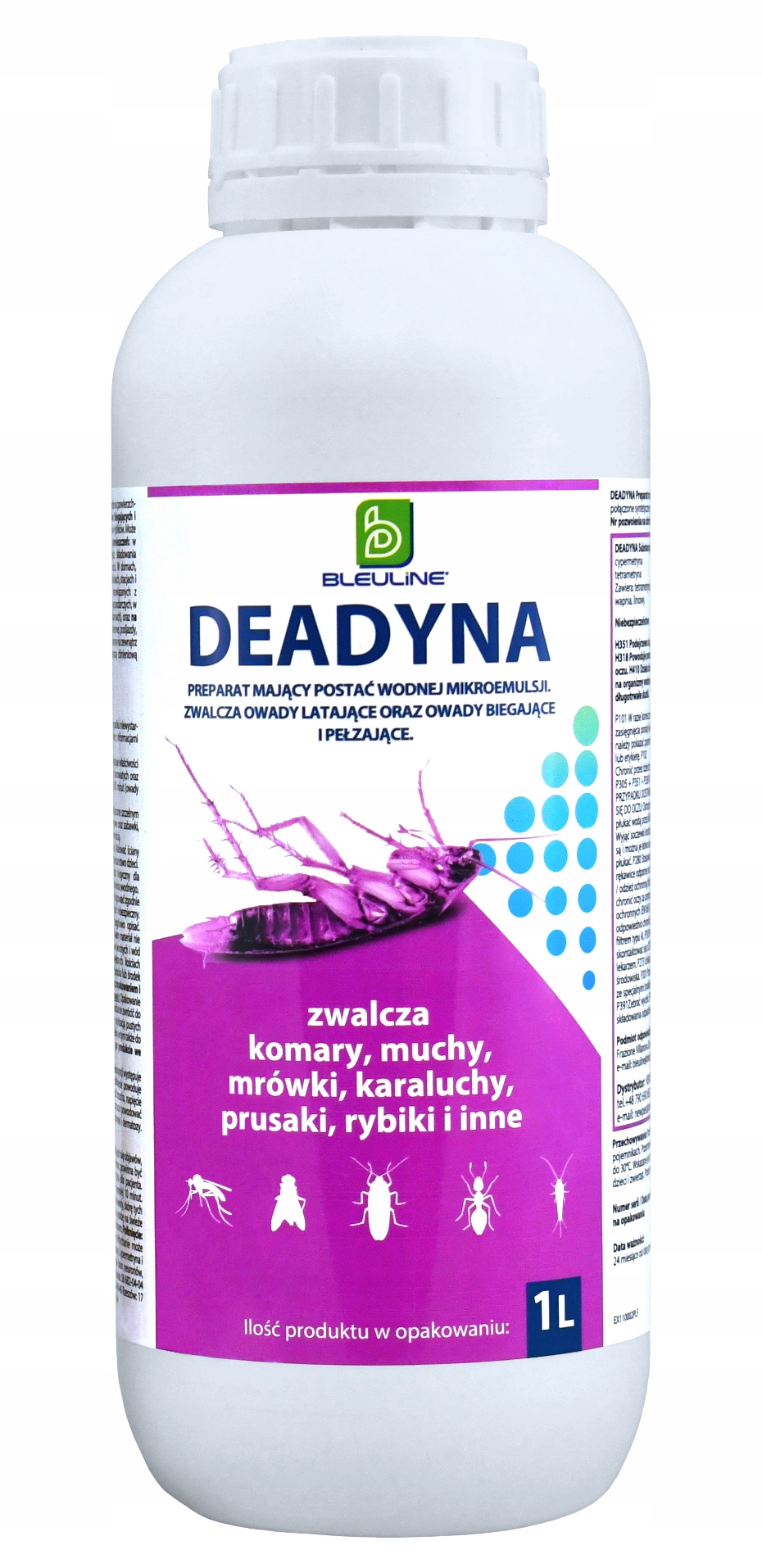 Deadyna preparat na Komary, Muchy, Mrówki i inne