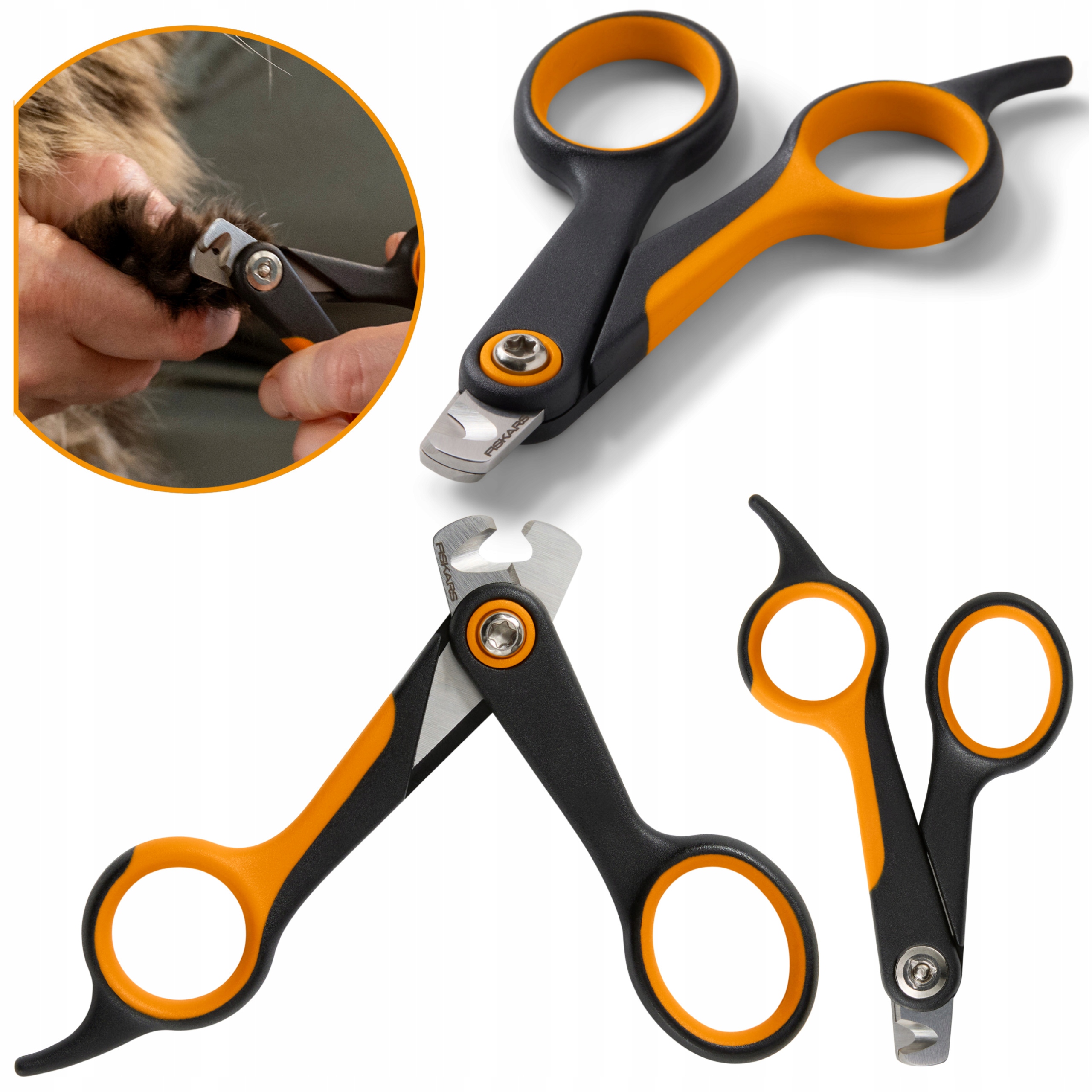 Levně Fiskars Kleštičky na drápky pro malé psy a kočky 10,8 cm