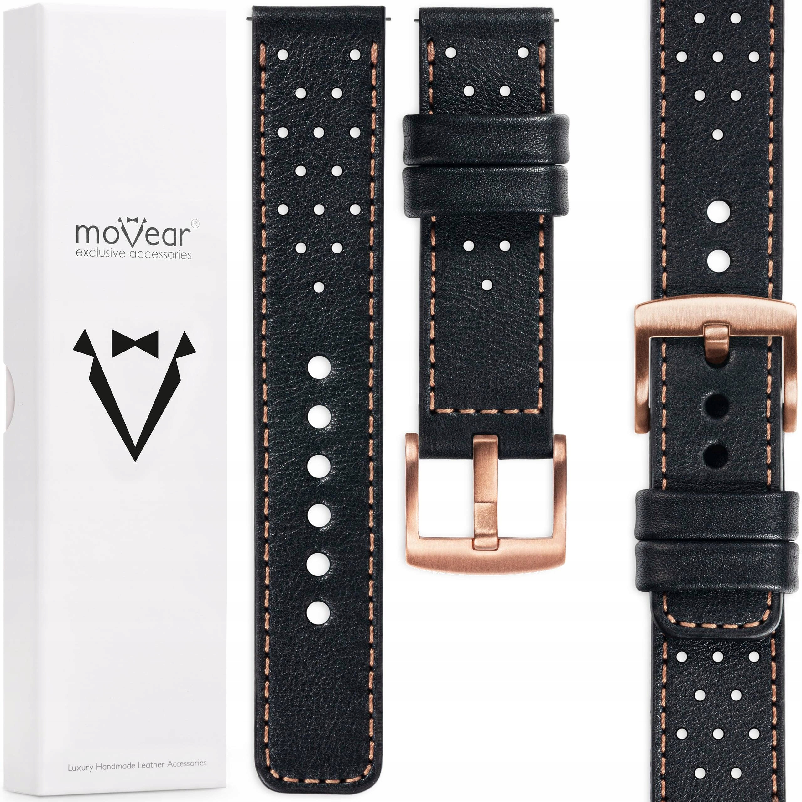 Exkluzivní řemínek pro Garmin Venu 3S 2S Vivoactive 4s 18 mm, prémiový, elegantní