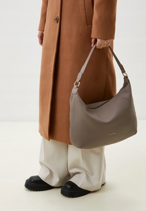 David Jones torebka damska worek na ramię skóra ekologiczna Marka David Jones