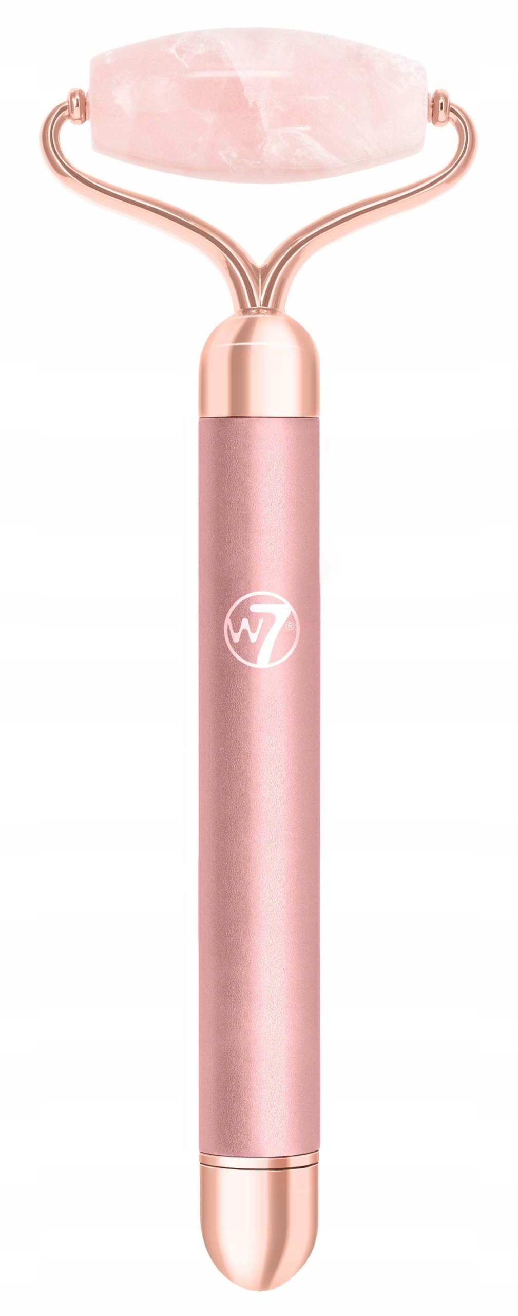 W7 Vibrační Face Roller Rose Quartz Roller Na Obličej S Vibracemi