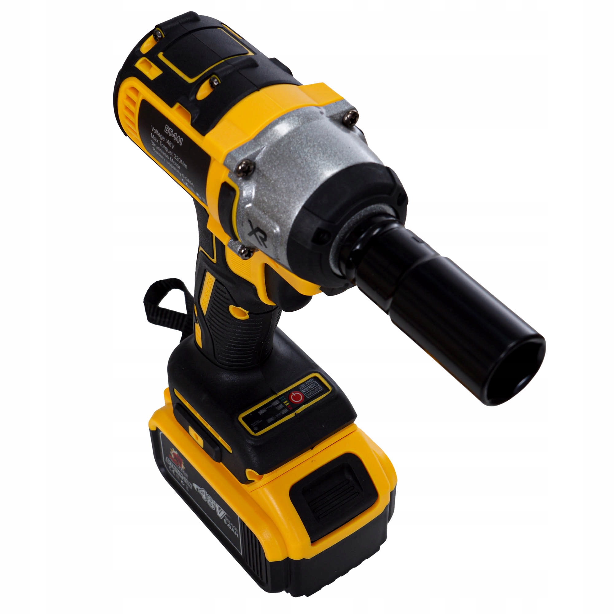 MEGA ZESTAW KLUCZ UDAROWY 2 AKUMULATOR 6ah 88V Kod producenta MS-751