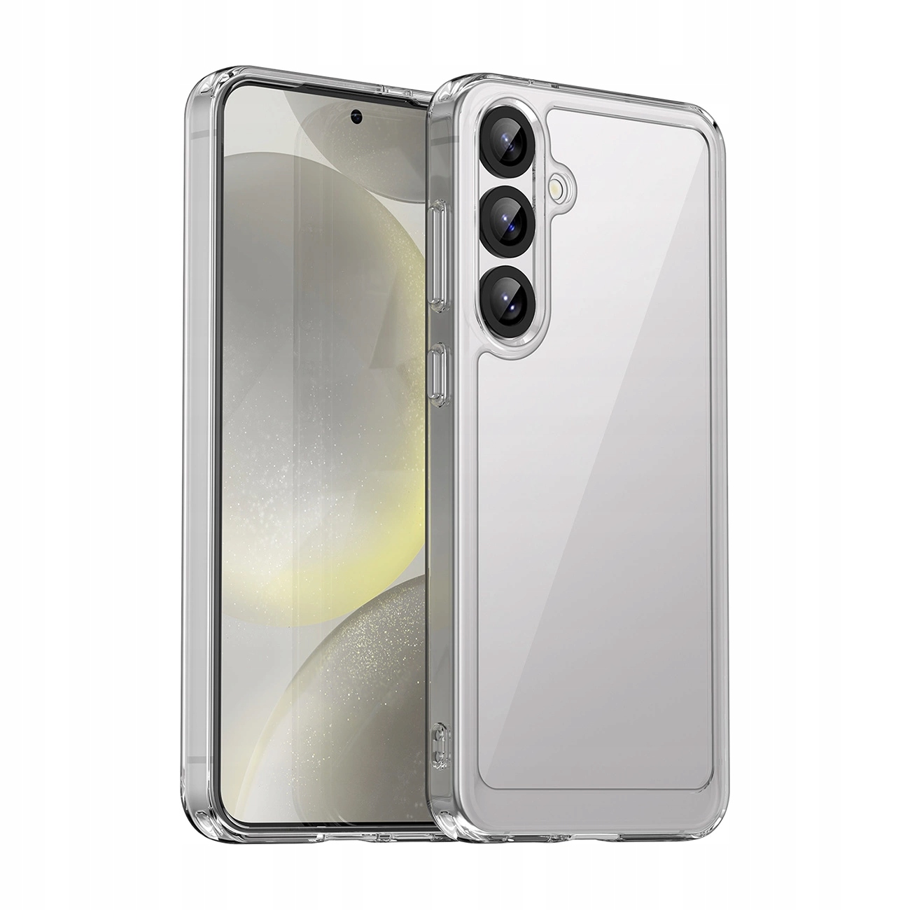 Etui silikonowe Outer Space Case z żelową ramką do Samsung Galaxy S25+