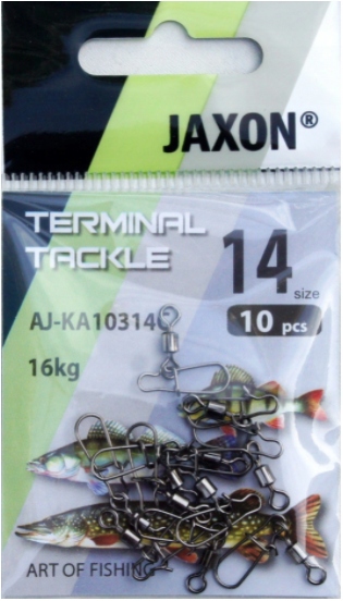 AGRAFKA Z KRĘTLIKIEM Strong nr.14/16kg JAXON 10szt