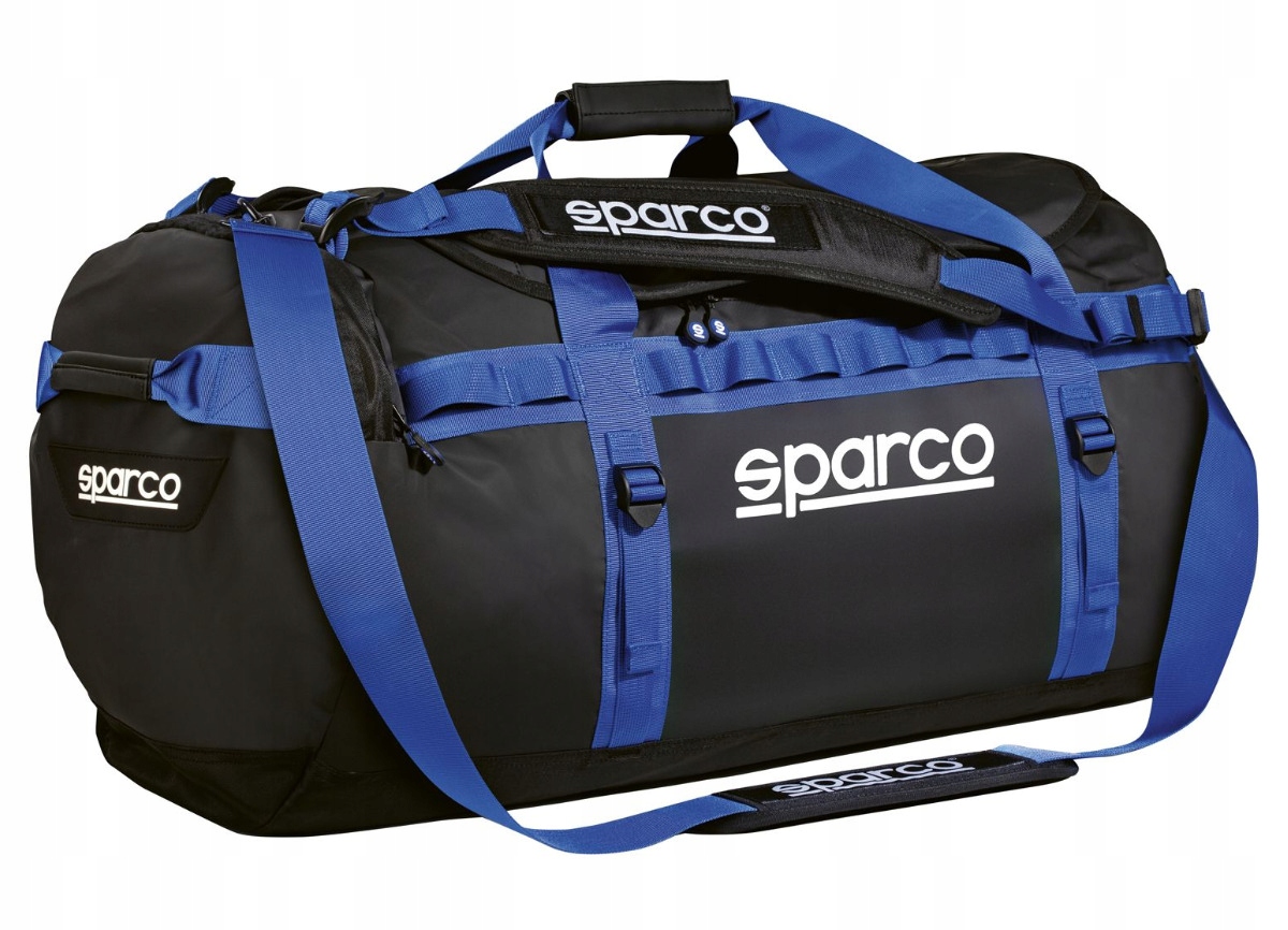 Cestovní taška Sparco Dakar, barva černo-modrá, velikost L