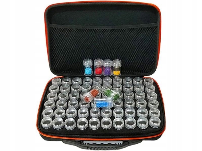 Příslušenství Diamantová výšivka, Pouzdro 60 Kontejnerů Příslušenství Diamo sada