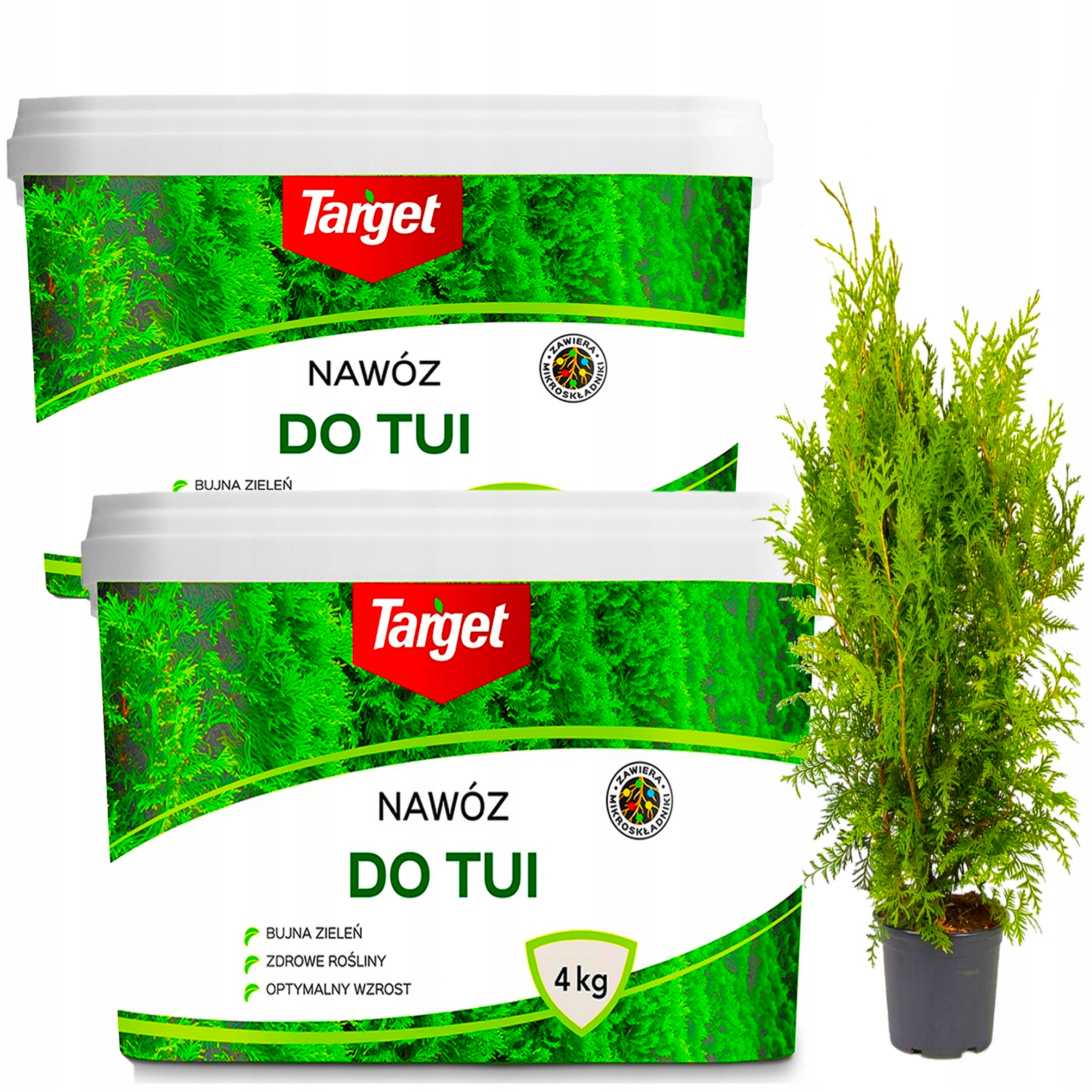 Nawóz do Tui Żywotników Target 8 kg tuji iglaków