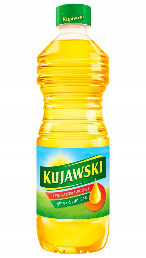 Levně 6X Kujawski Řepkový olej z prvního lisování 500 ml