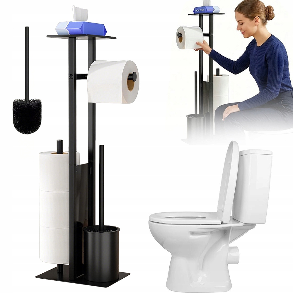 Stojan Na Papír Stojan Na Toaletní Papír Stojící Bez Vrtání Podlahový