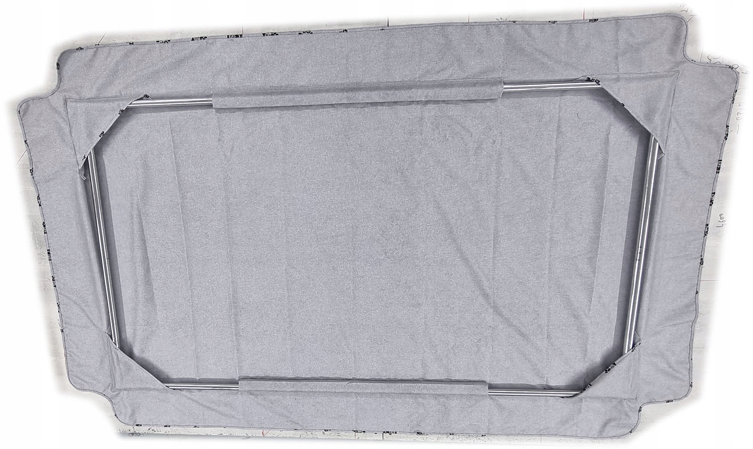 DACH DASZEK DO HUŚTAWKI OGRODOWEJ 116x195 SIWY WZORY PRODUKT POLSKI Producent Kołtech WNB