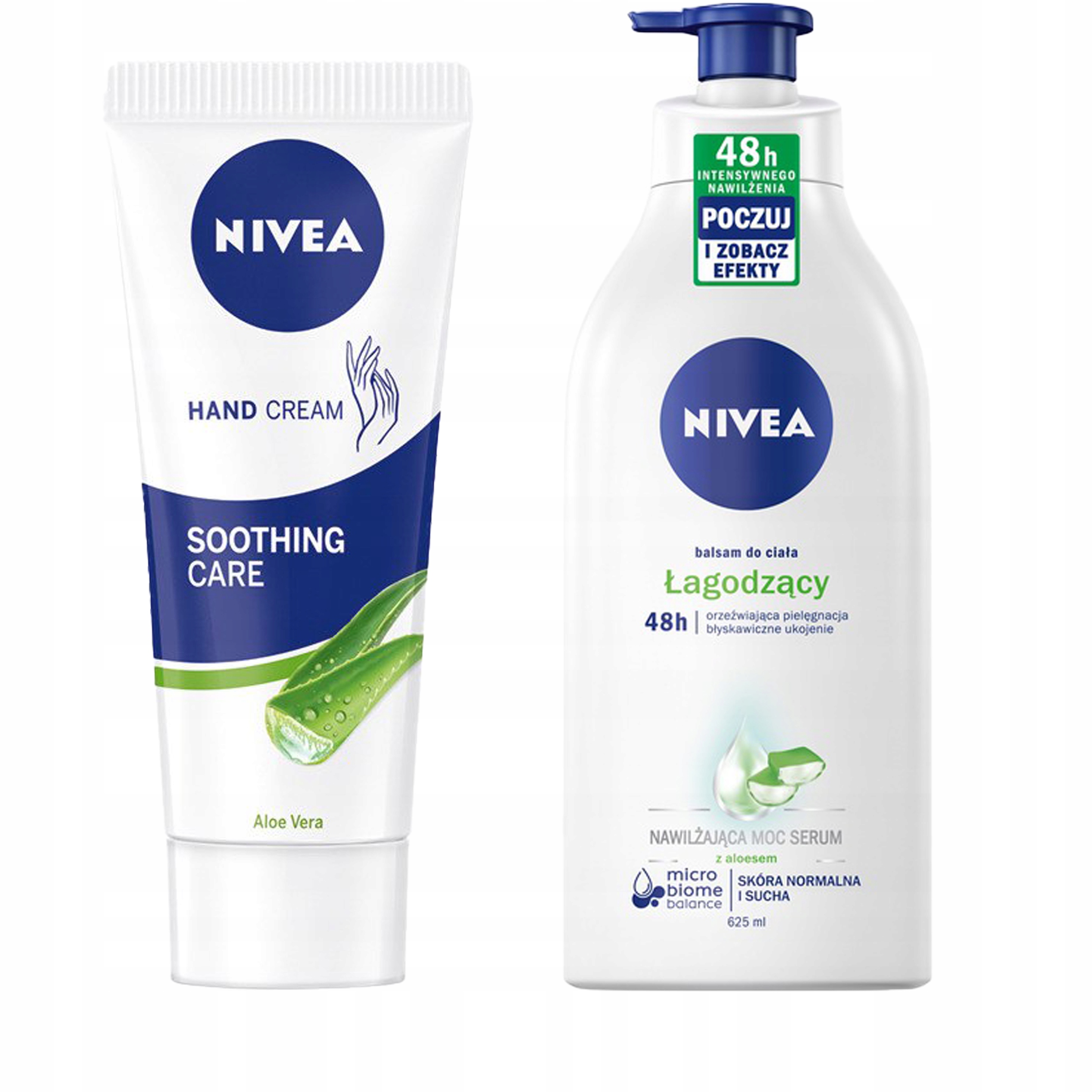 

Nivea Zestaw Łagodzący Z Aloesem Krem Balsam
