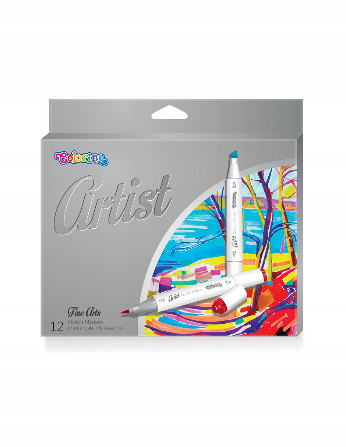 

Markery do szkicowania 12kol Artist pisak Colorino