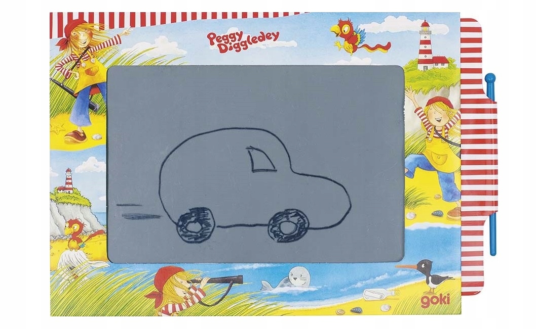 Goki Znikopis z rysikiem tabliczka do Pisania Magiczny notesik