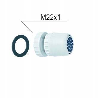 

Perlator podgrzewacza Dafi komplet biały