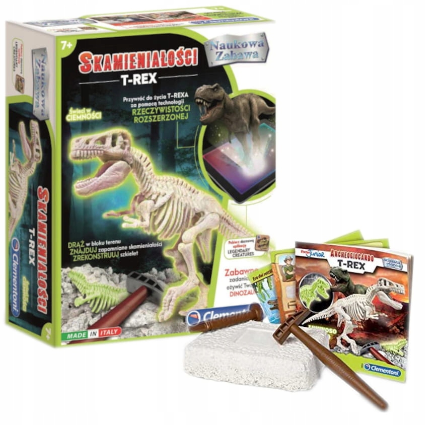 

Clementoni Naukowa Zabawa Skamieniałości T-rex 7+