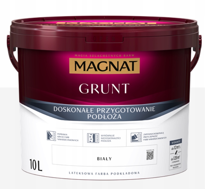 Magnat Grunt latexový základní barva pro perfektní přípravu podkladu 10 l