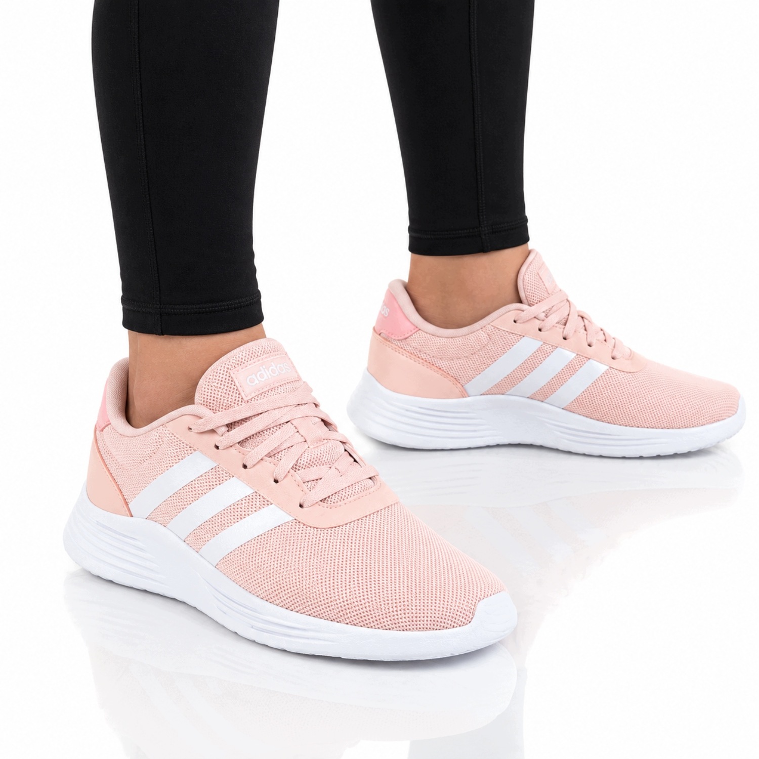 Buty dziecięce Adidas Lite Racer 2.0 K lekkie różowe sneakersy rozmiar 28