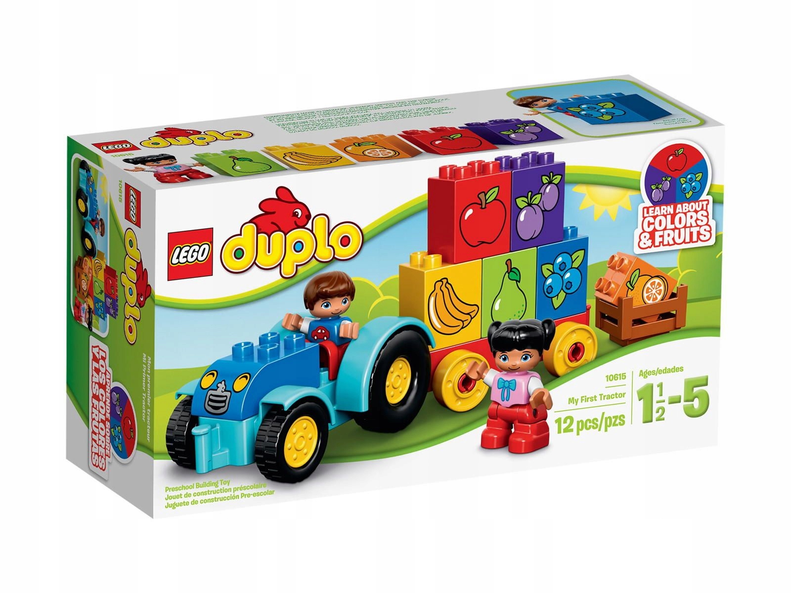 Lego Duplo 10615 Mój pierwszy traktor