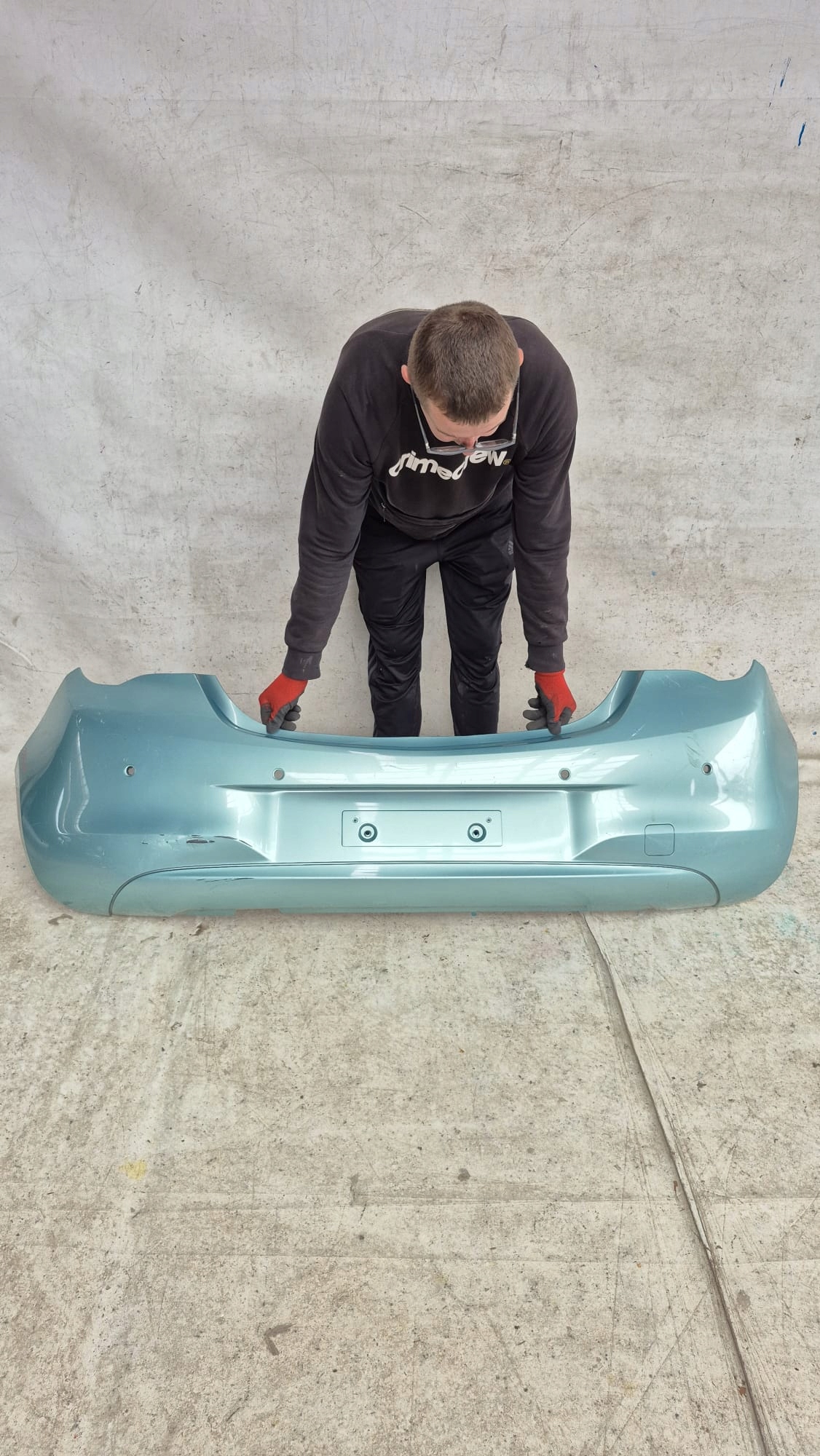 OPEL CORSA E 14-19 bumper rear part rear PDC