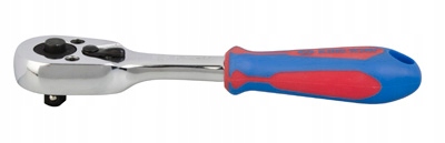 Ráčna 1/4 Palce Tlačítkem 140 MM 45 Zubů Gumová Rukojeť Nástroj