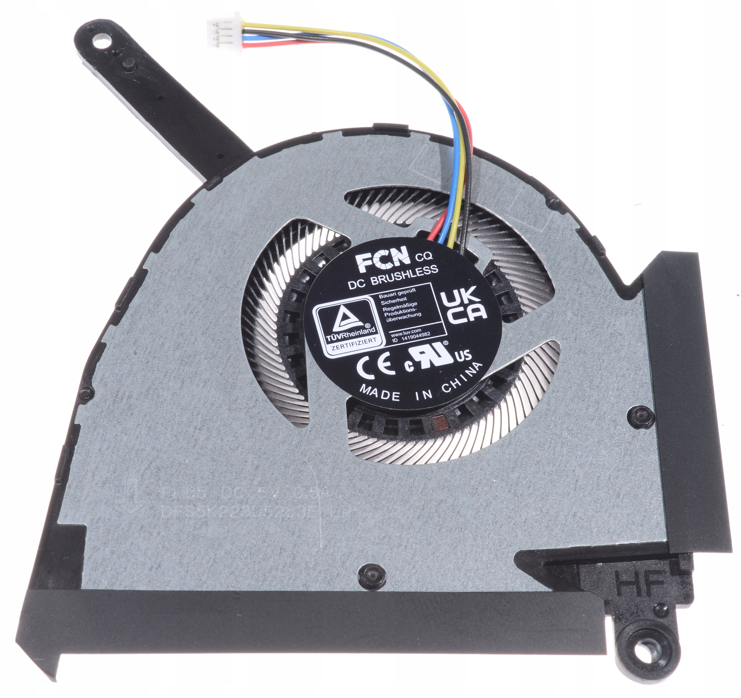 ventilátor DQ5D587G004 FP85 Cpu 5V Asus Tuf Dash F15 FX517ZC FX517ZE