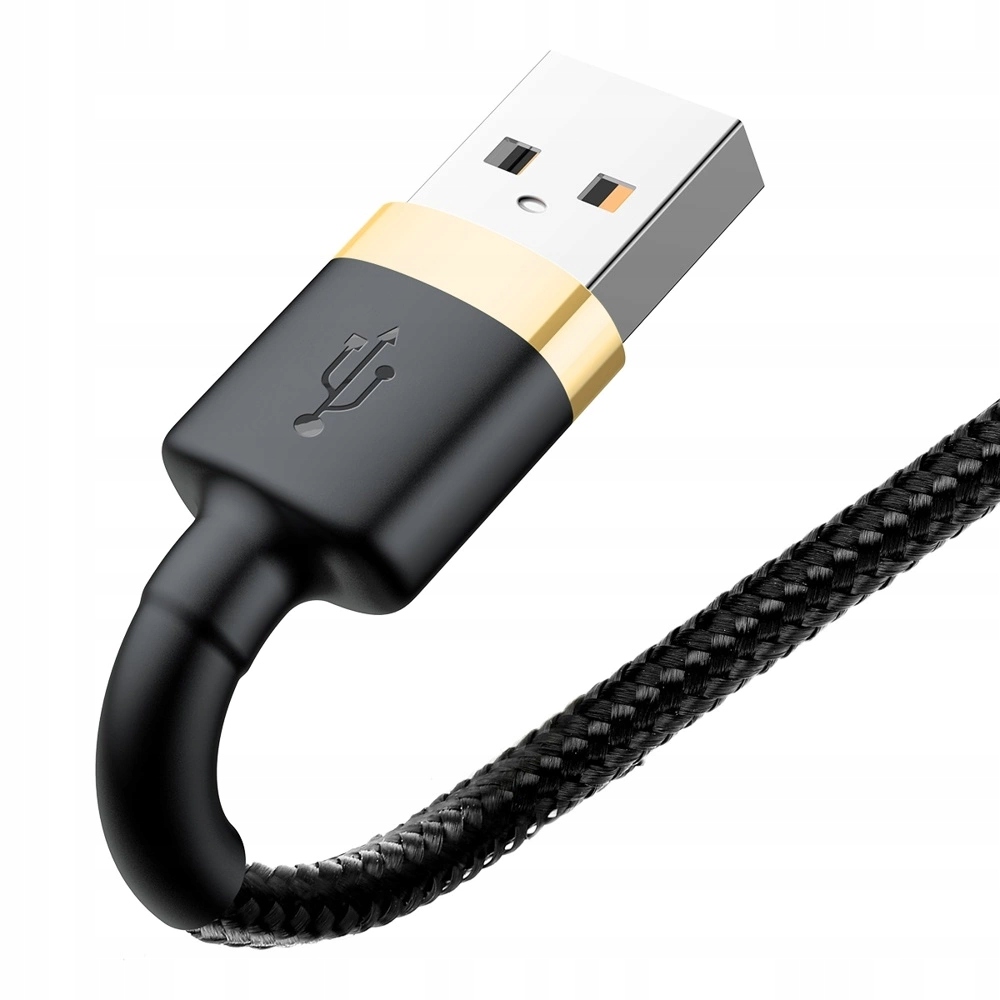 Baseus Cafule Cable wytrzymały nylonowy kabel przewód USB / Lightning QC3.0 Marka Baseus