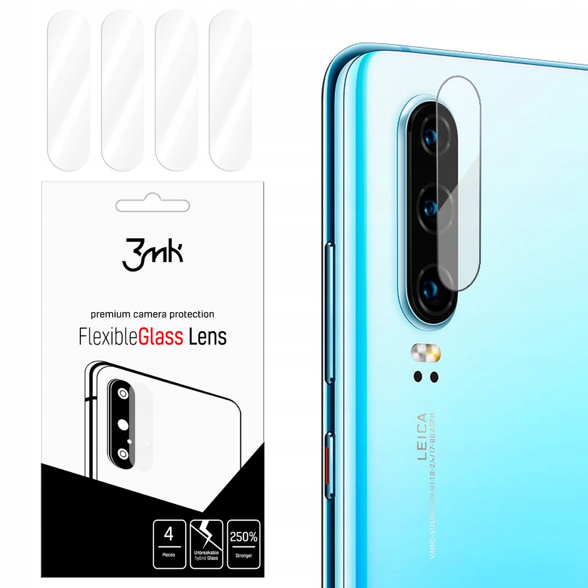 

3MK Fg Lens 4 Sztuki Szkło Na Kamerę Do Huawei P30