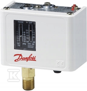 Presostat Danfoss 1/4'' hríbový 0,2-8 bar rozdiel 0,4-1,5 bar