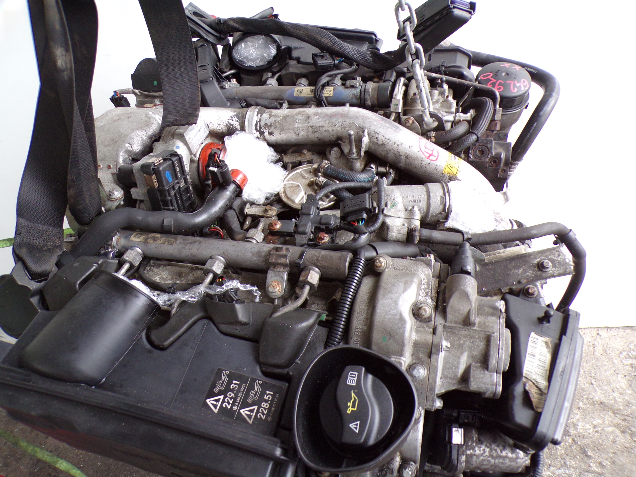 Двигатель MERCEDES W211 W219 CLS W209 SPRINTER 3.0 CDI 642920 642 920
