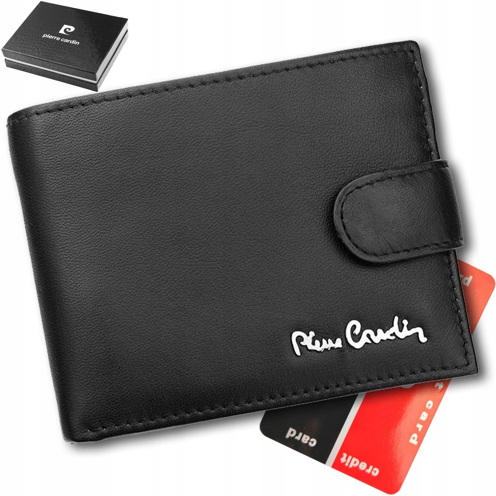 

Portfel Męski Skórzany Pierre Cardin Czarny