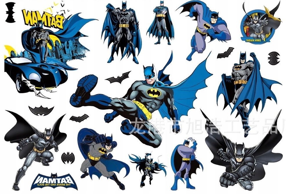 

Tatuaże Zmywalne Dla Dzieci Batman Avengers CG231