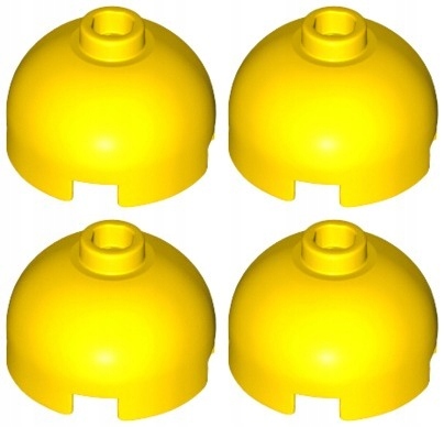 

Lego 30367 553c Kopułka żółta Nowa (4g) 4 szt.