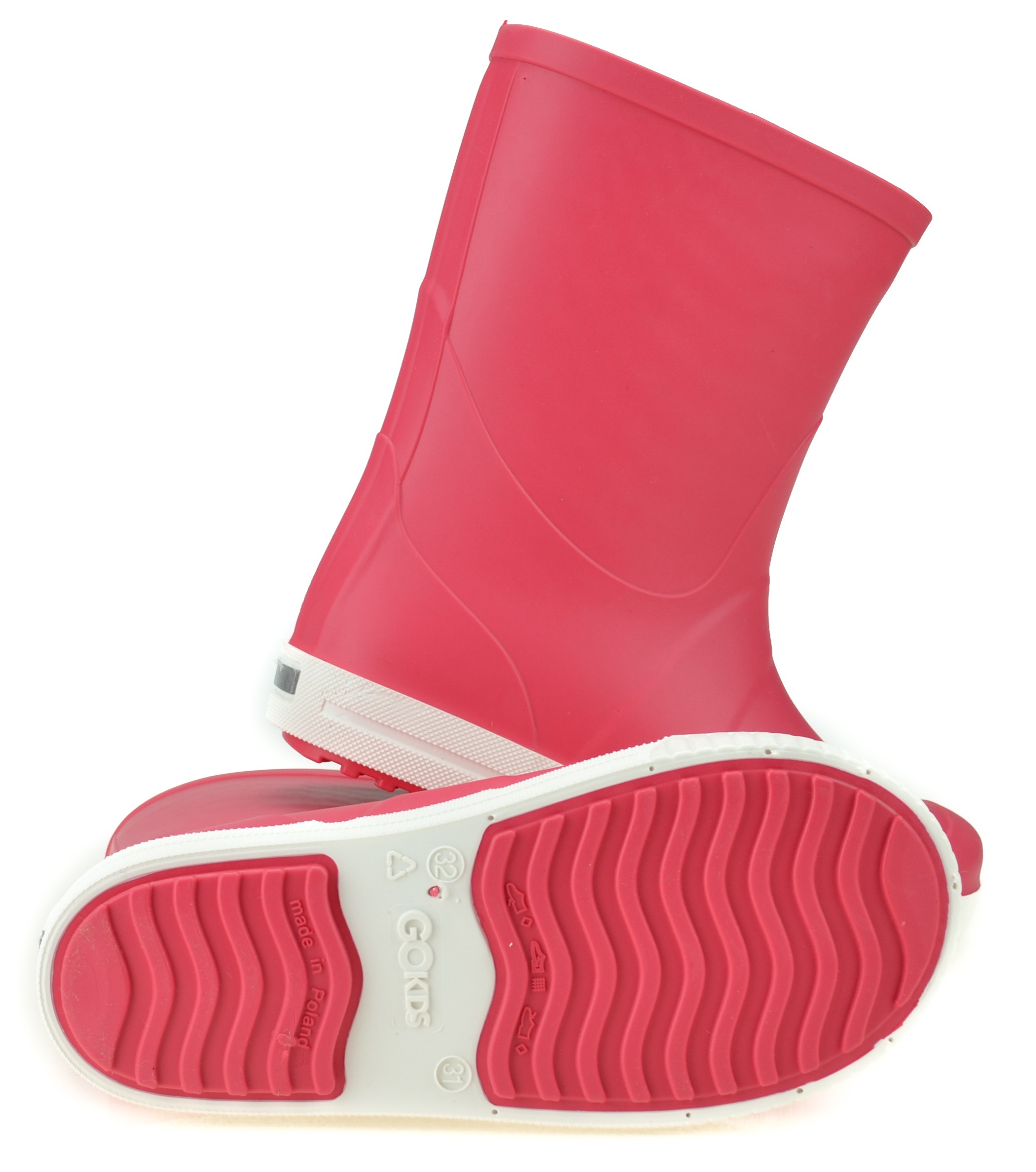 KALOSZ WAVE wkładka oddychająca kolor MALINOWY 29 Kod producenta WAVE 979 GoKids