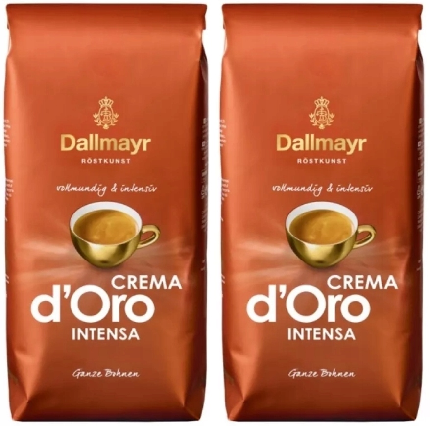 Dallmayr Crema d'Oro Intensa kawa ziarnista 2x1 kg