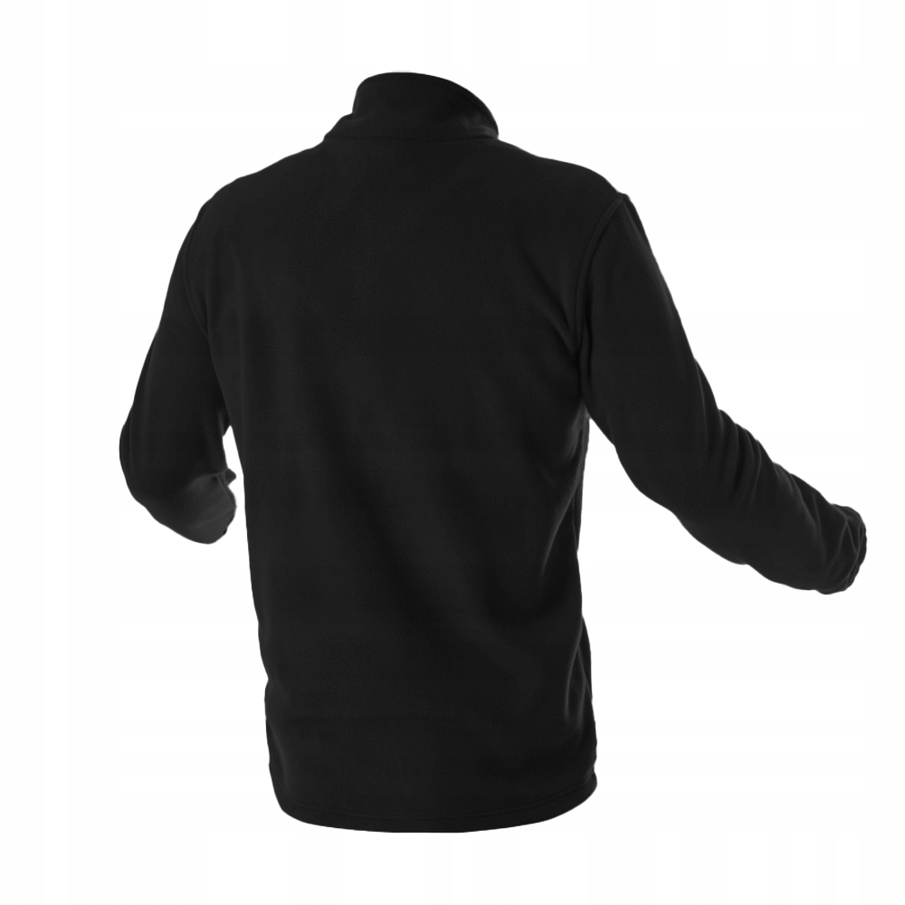 CIEPŁY MIĘKKI POLAR MĘSKI ROZPINANY CZARNY BLUZA ROBOCZA POLAROWA SPORTOWA Kod producenta 5906667187878