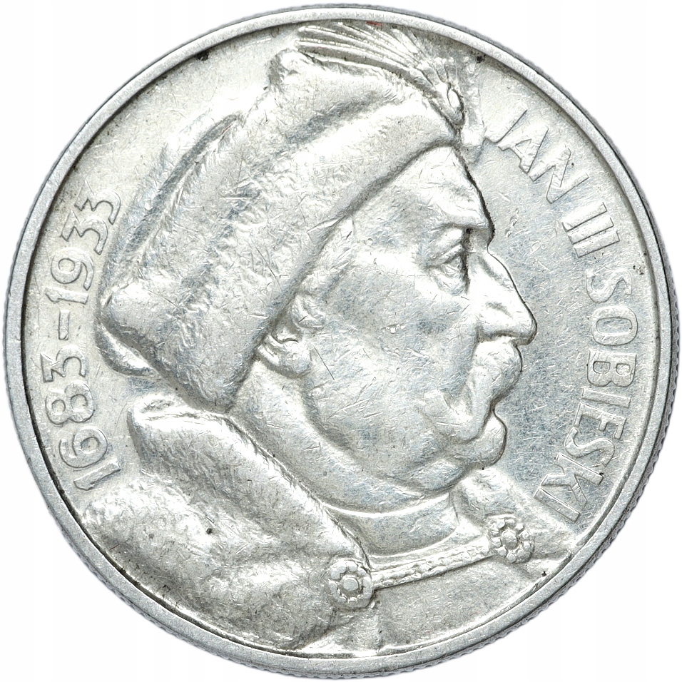 WF 10 złotych 1933 Sobieski