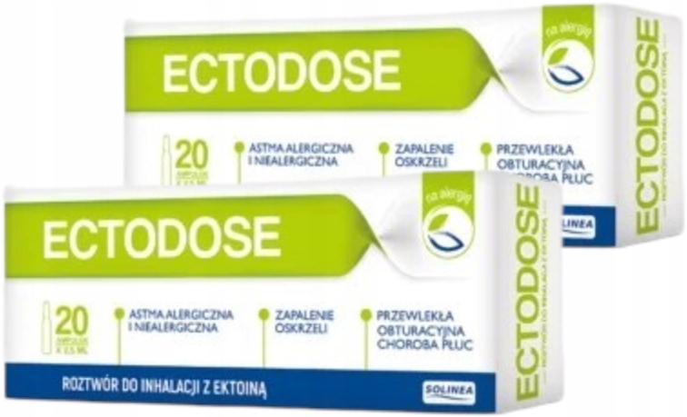 Ectodose Roztwór do inhalacji Ectoina 40 x 2,5ml