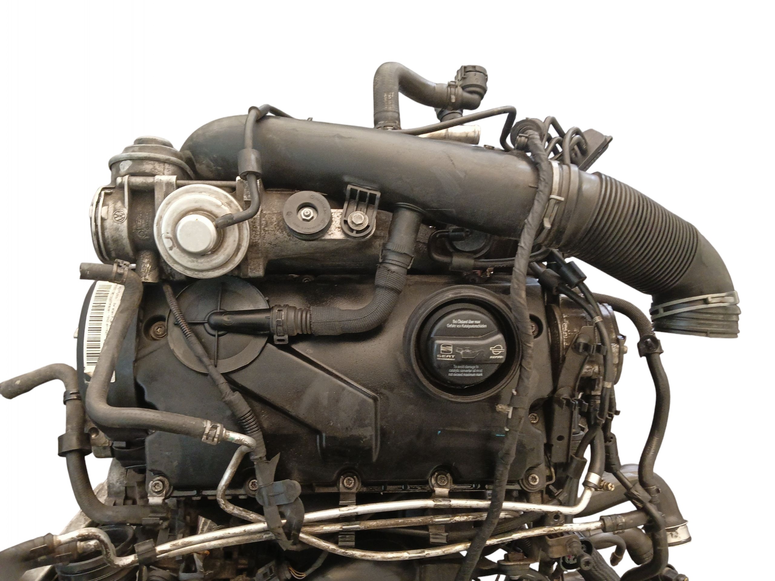 engine complete SEAT LEON II 1.9 TDI 105KM 77kW BXE 217 TYS FILM