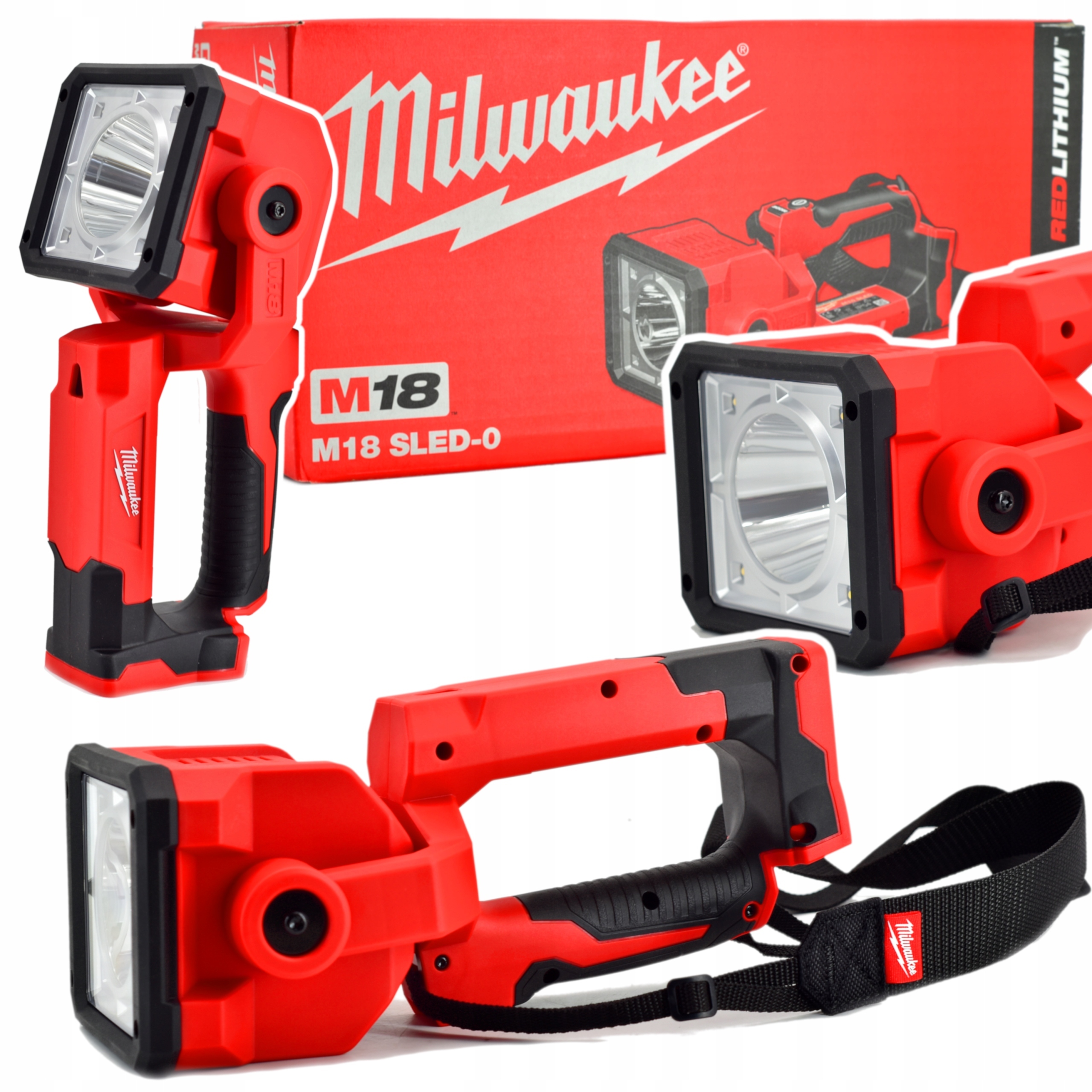 Milwaukee M18 SLED-0 Reflektor Latarka Led Lampa 1250LM 4933459159